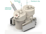 Electrosynthesis Reactor E-Series/Septa, Divided Cell, 2X4-Port