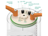 Jacketed Standard Electrochemical Cell