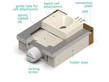 Screen-Printed Electrode Holder - SPE W: 7-10.2 MM, H: 0.05-0.7 MM, L>20 MM