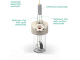 Electrosynthesis Reactor B-Series/Septa, 26 Mm Od, 3-Port