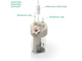 Electrosynthesis Reactor D-Series/Septa, 30 MM OD, Divided Cell, 5-Port