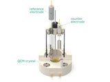 Electrochemical Quartz Crystal Microbalance Cell