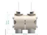 Magnetic Mount Double-Tank Etch Cell