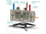 Front Contact Photo-Electrochemical H-Cell