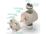 Photo-Electrochemical Cell Setup, 7mm X 7mm