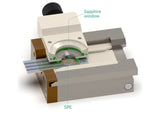 Raman EC Flow Cell Attachment For SPE Holder