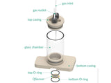 Quartz Crystal Microbalance Electrochemical Cell