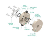 Spectro-EFC 1.75 mL - Spectro-Electrochemical Flow Cell Setup