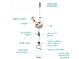 Electrosynthesis Reactor B-Series/Septa, 26 Mm Od, 3-Port