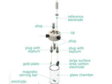 Electrosynthesis Reactor A-Series, 30 MM OD, 5-Port