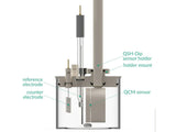 Microvacuum Eqcm Cell Setup For Qsh-Dip Sensor Holder