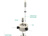 Electrosynthesis Reactor A-Series, 30 mm OD, 5-Port