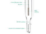 Non-Aqueous Silver / Silver Ion Refillable Reference Electrode - 6 Mm Dia.