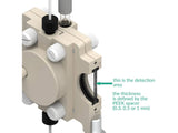 Spectro-Electrosynthesis Flow H-Cell 1.5 And 3 Ml Setup