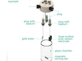 Electrosynthesis Reactor A-Series, 30 MM OD, 5-Port