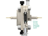 Spectro-Electrosynthesis Flow H-Cell 1.5 And 3 Ml Setup