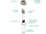 Electrosynthesis Reactor C-Series/Septa, 20 MM OD, 3-Port