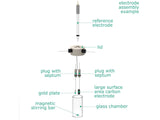 Electrosynthesis Reactor B-Series, 26 MM OD, 3-Port