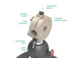 Spectro-EFC 1.75 mL - Spectro-Electrochemical Flow Cell Setup