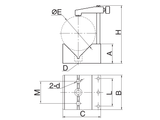 MSE PRO V-Groove Mounts, Ø50-100mm