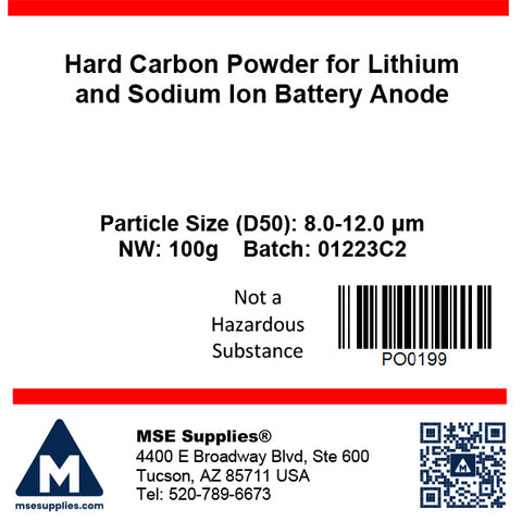 MSE PRO High Performance Artificial Graphite Powder for Lithium Ion Ba– MSE  Supplies LLC