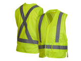 PYRAMEX Vests RCA25 Series Working Vests, PK of 12