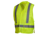 PYRAMEX Vests RCA25SE Series Working Vests, PK of 12