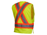 PYRAMEX Vests RCA27 Series Working Vests, PK of 12