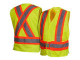 PYRAMEX Vests RCA27 Series Working Vests, PK of 12