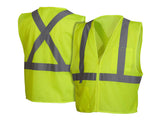 PYRAMEX Vests RCZ21 Series Working Vests, PK of 12