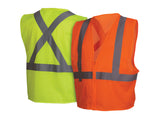 PYRAMEX Vests RCZ21 Series Working Vests, PK of 12