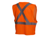 PYRAMEX Vests RCZ21 Series Working Vests, PK of 12