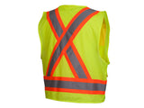 PYRAMEX Vests RCZ24 Series Working Vests, PK of 12