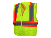 PYRAMEX Vests RCZ24 Series Working Vests, PK of 12