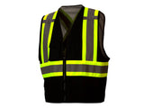 PYRAMEX Vests RCZ24 Series Working Vests, PK of 12