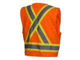 PYRAMEX Vests RCZ24 Series Working Vests, PK of 12