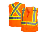 PYRAMEX Vests RCZ24 Series Working Vests, PK of 12