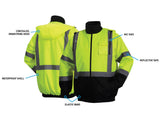 PYRAMEX Jacket RJ32T Series Working Jackets, PK of 12