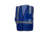 PYRAMEX Vests RV12 Series Working Vests, PK of 12