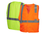 PYRAMEX Vests RVHL20 Series Working Vests, PK of 12