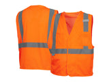 PYRAMEX Vests RVHL20 Series Working Vests, PK of 12