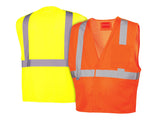 PYRAMEX Vests RVHL25 Series Working Vests, PK of 12