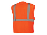 PYRAMEX Vests RVHL25 Series Working Vests, PK of 12