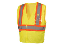 PYRAMEX Vests RVHL27 Series Working Vests, PK of 12