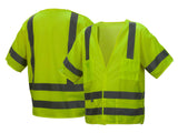 PYRAMEX Vests RVHL31BR Series Working Vests, PK of 12