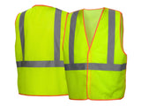 PYRAMEX Vests RVHL40 Series Working Vests, PK of 12