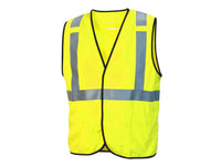 PYRAMEX Vests RVHL50FR Series Working Vests, PK of 12