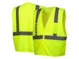 PYRAMEX Vests RVZ21CP Series Working Vests, PK of 12