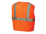 PYRAMEX Vests RVZ21 Series Working Vests, PK of 12