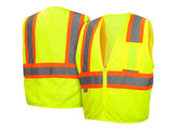 PYRAMEX Vests RVZ22 Series Working Vests, PK of 12